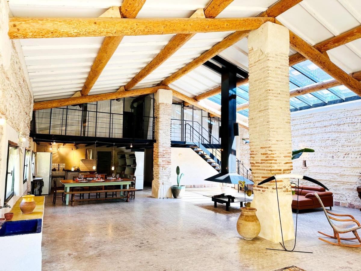 Magnifique Loft - Piscine - Tennis - Babyfoot Ним Екстериор снимка