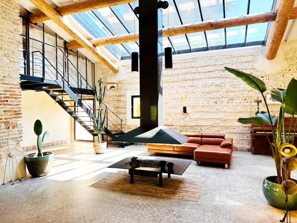 Magnifique Loft - Piscine - Tennis - Babyfoot Ним Екстериор снимка