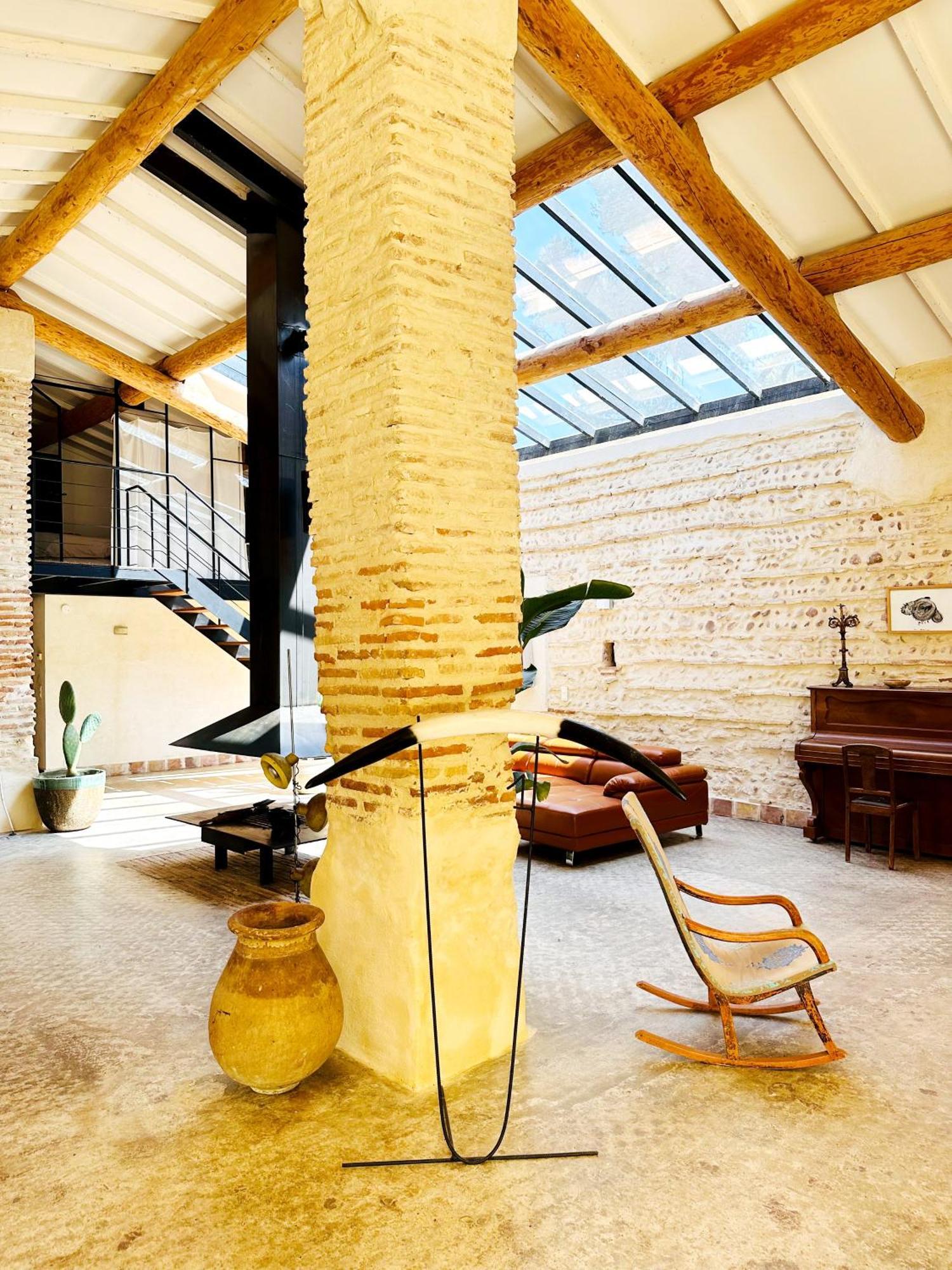 Magnifique Loft - Piscine - Tennis - Babyfoot Ним Екстериор снимка