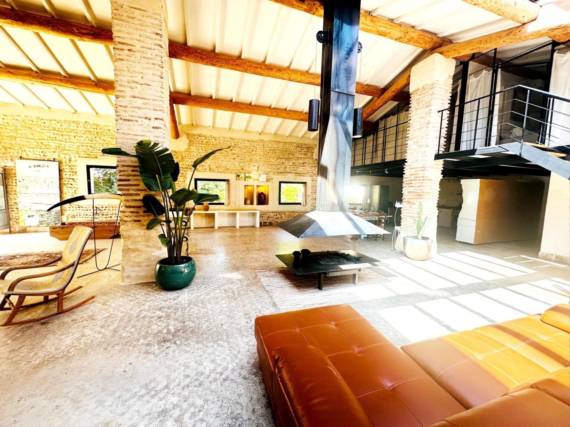 Magnifique Loft - Piscine - Tennis - Babyfoot Ним Екстериор снимка