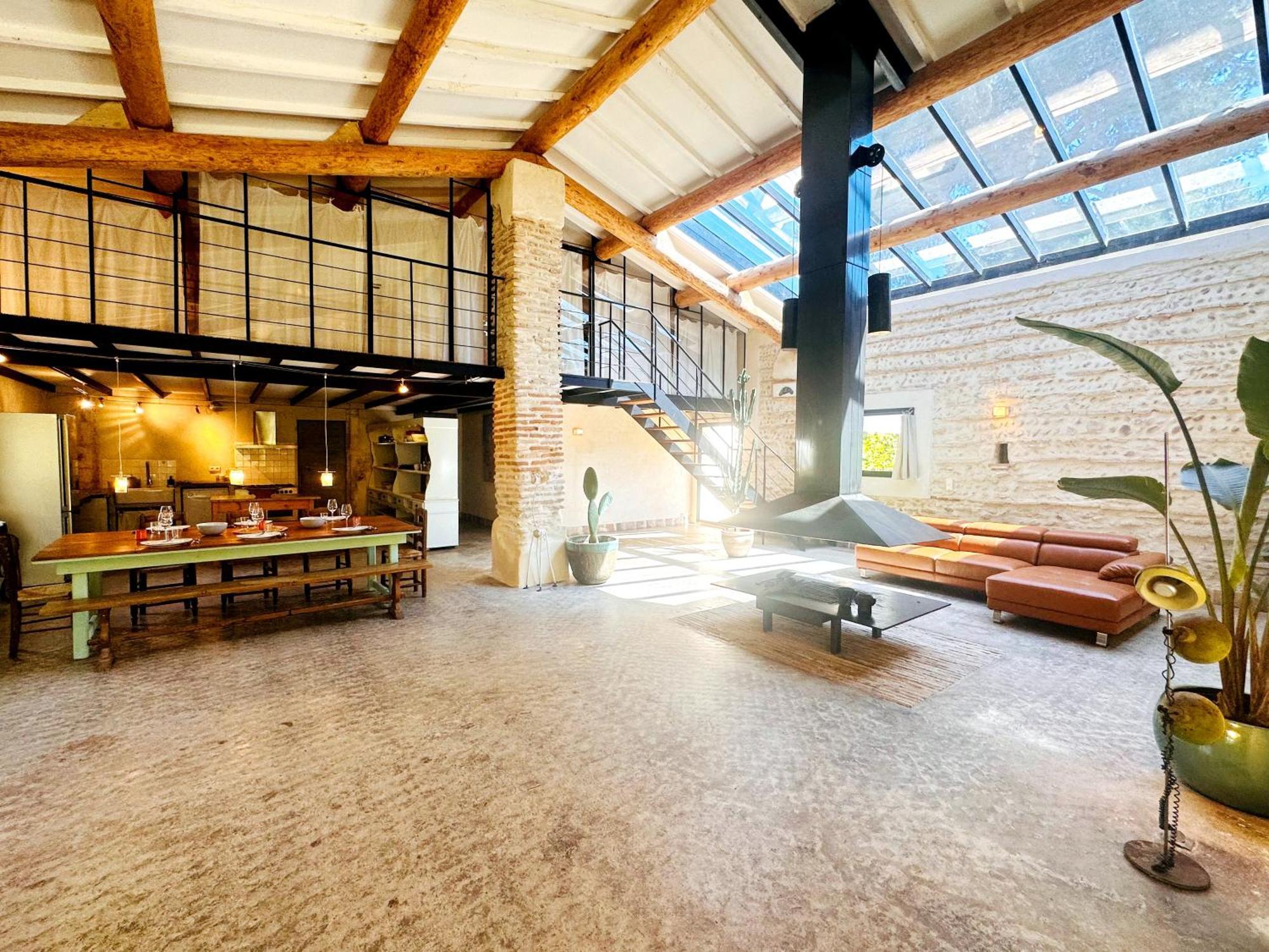 Magnifique Loft - Piscine - Tennis - Babyfoot Ним Екстериор снимка